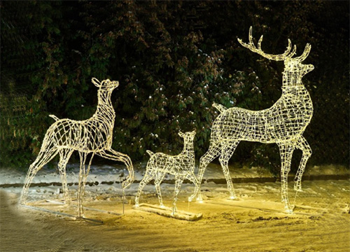 Светодиодные фигуры животных в Калининграде